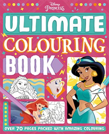 Disney Princess: The Ultimate Colouring Book - Walt Disney [KSIĄŻKA]