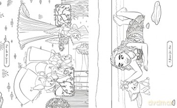 Disney Princess: The Ultimate Colouring Book - Walt Disney [KSIĄŻKA]