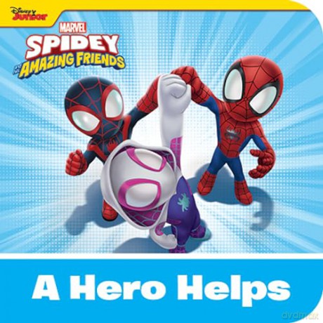 Disney Spidey and his Amazing Friends - My First Library 12 Board Book Set - First Words, Alphabet, Numbers, and More Baby Books - PI Kids [KSIĄŻKA]