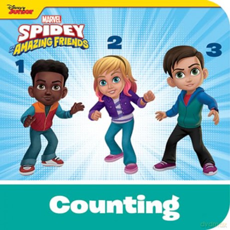 Disney Spidey and his Amazing Friends - My First Library 12 Board Book Set - First Words, Alphabet, Numbers, and More Baby Books - PI Kids [KSIĄŻKA]