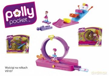 Polly Pocket  WYSCIGI NA ROLKACH V9107 WB2 [ZABAWKA]