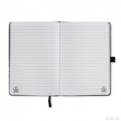 Disney The Nightmare Before Christmas Notebook (Spiral Hill Moonlight Design) A5 Writing Pad - Official Merchandise [KSIĄŻKA]