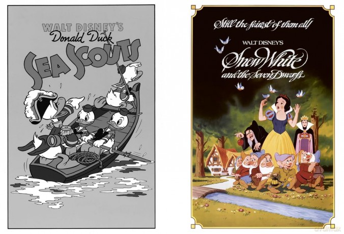 Disney The Vintage Poster Book: includes 28 iconic pull-out posters! - Walt Disney [KSIĄŻKA]
