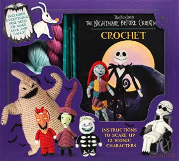 Disney Tim Burton's The Nightmare Before Christmas Crochet (Crochet Kits) - Ilaria Caliri [KSIĄŻKA]