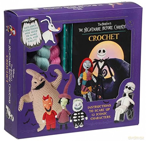 Disney Tim Burton's The Nightmare Before Christmas Crochet (Crochet Kits) - Ilaria Caliri [KSIĄŻKA]