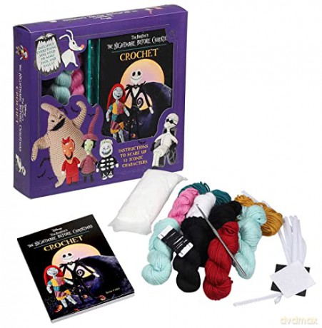 Disney Tim Burton's The Nightmare Before Christmas Crochet (Crochet Kits) - Ilaria Caliri [KSIĄŻKA]