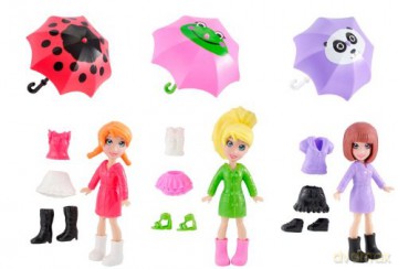 Polly Pocket NA DESZCZ I NA SLONCE V9110 WB6 [ZABAWKA]