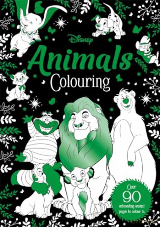 Disney: Animals Colouring (Young Adult Colouring) - Walt Disney [KSIĄŻKA]