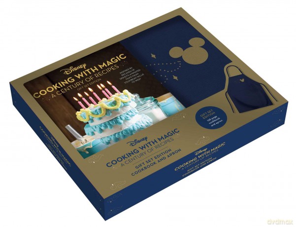 Disney: Cooking With Magic: A Century of Recipes Gift Set: Inspired by Decades of Disney's Animated Films from Steamboat Willie to Wish - Insight Editions [KSIĄŻKA]