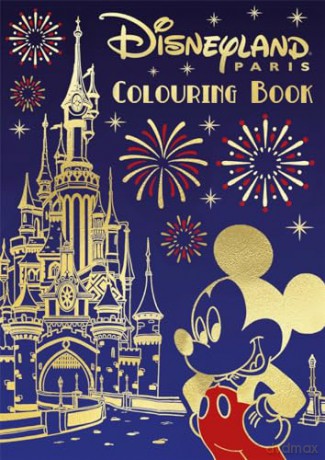 Disney: Disneyland Paris Colouring Book - Walt Disney [KSIĄŻKA]