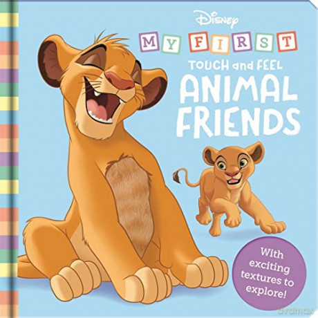 Disney: My First Touch and Feel Animal Friends - Walt Disney [KSIĄŻKA]