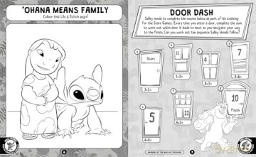 Disney: Tattoo and Activity Book (Includes 45 temporary tattoos) - Walt Disney [KSIĄŻKA]