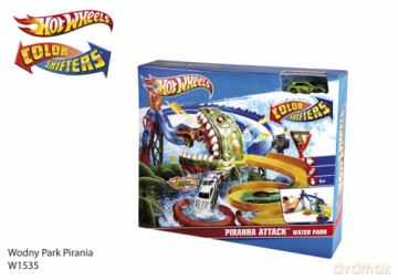 HOT WHEELS WODNY PARK PIRANIA W1535 WB3  [ZABAWKA]