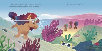 Divine Makes a Splash! (Afro Unicorn) - April Showers [KSIĄŻKA]