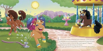 Divine Makes a Splash! (Afro Unicorn) - April Showers [KSIĄŻKA]