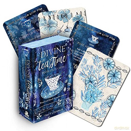 Divine Tea Time Inspiration Cards: Blends to soothe your soul - Tracy Loughlin [KSIĄŻKA]