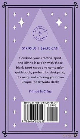 DIY Tarot: 78 Customizable Blank Tarot Cards to Create Your Personal Rider-Waite Deck (Tarot/Oracle Decks) - Editors of Ulysses Press [KSIĄŻKA]