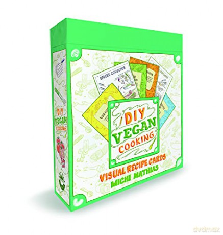 DIY Vegan Cooking: Visual Recipe Cards - Michi Mathias [KSIĄŻKA]