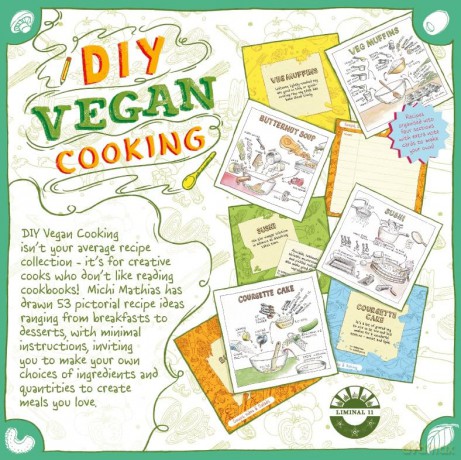 DIY Vegan Cooking: Visual Recipe Cards - Michi Mathias [KSIĄŻKA]