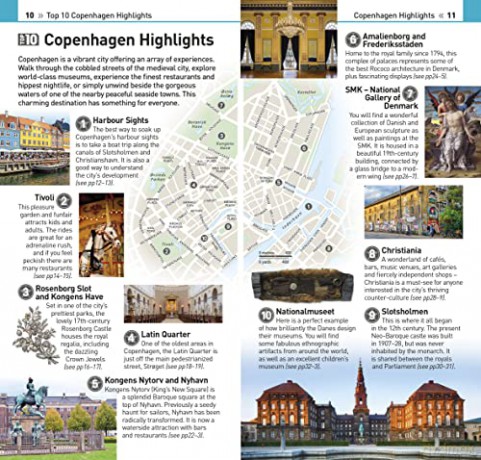 DK Eyewitness Top 10 Copenhagen (Pocket Travel Guide) - Dk Eyewitness [KSIĄŻKA]