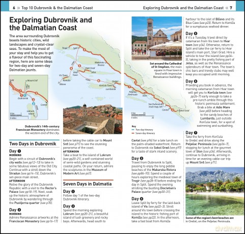 DK Eyewitness Top 10 Dubrovnik and the Dalmatian Coast (Pocket Travel Guide) - Eyewitness Dk [KSIĄŻKA]
