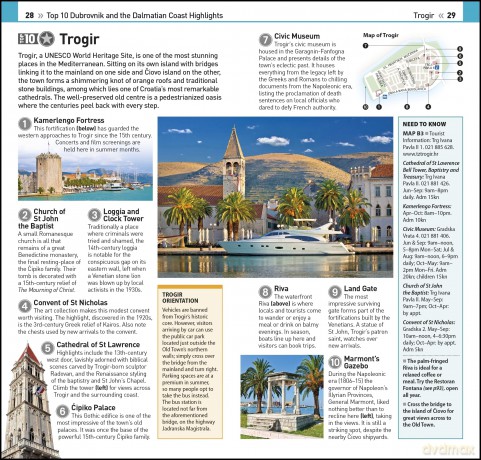 DK Eyewitness Top 10 Dubrovnik and the Dalmatian Coast (Pocket Travel Guide) - Eyewitness Dk [KSIĄŻKA]