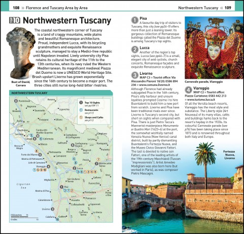 DK Eyewitness Top 10 Florence and Tuscany (Pocket Travel Guide) - Dk Eyewitness [KSIĄŻKA]