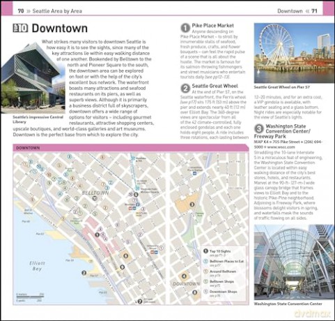 DK Eyewitness Top 10 Seattle (Pocket Travel Guide) [KSIĄŻKA]
