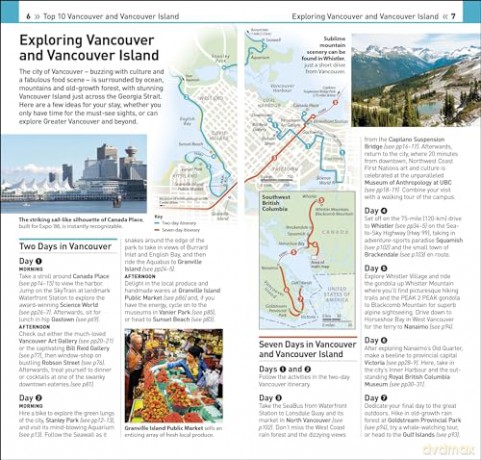 DK Eyewitness Top 10 Vancouver and Vancouver Island (Pocket Travel Guide) [KSIĄŻKA]