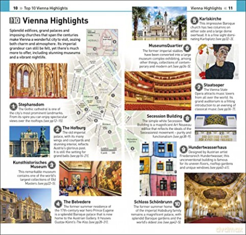 DK Eyewitness Top 10 Vienna (Pocket Travel Guide) - Dk Eyewitness [KSIĄŻKA]