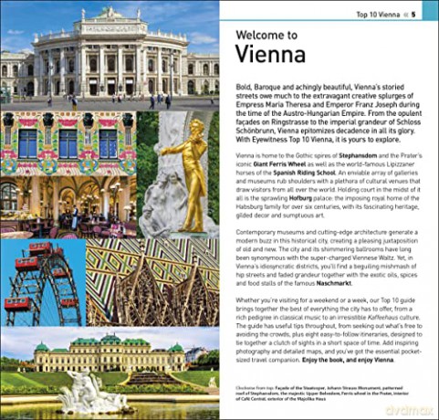 DK Eyewitness Top 10 Vienna (Pocket Travel Guide) - Dk Eyewitness [KSIĄŻKA]