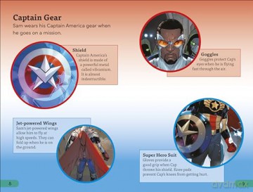 DK Super Readers Level 3 Marvel Captain America Meet Sam Wilson! - Dk [KSIĄŻKA]