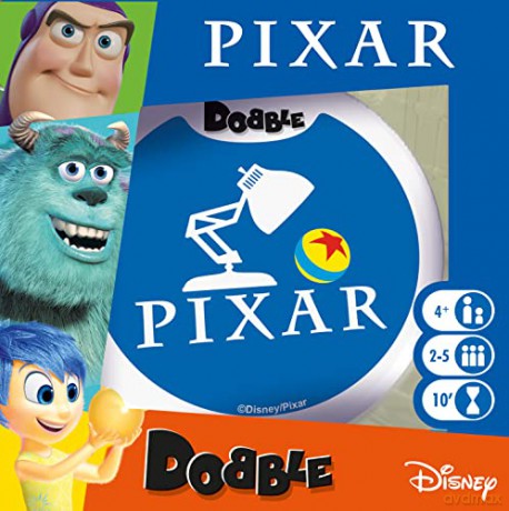 Dobble Pixar Card Game [KSIĄŻKA]