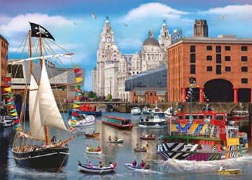 Dockside 1000 Piece Jigsaw [PUZZLE]
