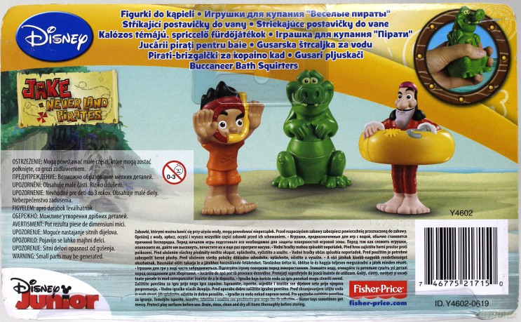 FISHER PRICE JAKE PIRACI Z NIBYLANDI FID DO KAP Y4602 WB4 [ZABAWKA]