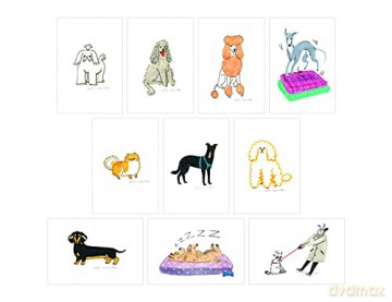 Dog Box: 100 Postcards by 10 Artists - Princeton Architectural Press [KSIĄŻKA]