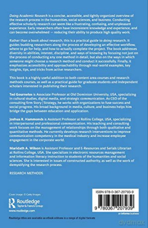 Doing Academic Research: A Practical Guide to Research Methods and Analysis - Angie Sage [KSIĄŻKA]