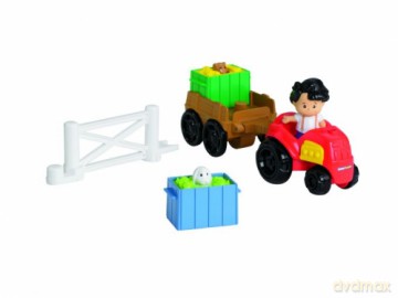 FISHER PRICE LITTLE PEOPLE CIAGNIK Z PRZYCZEPA Y8202 WB3 [ZABAWKA]