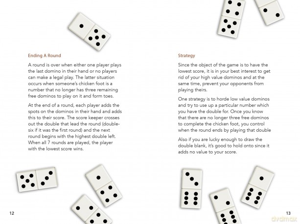 Dominoes: 28 Tile Set - Complete Game Set for Hours of Fun! Also Includes: Instruction Book, Game Wheel and Velvet Bag - Editors of Chartwell Books [KSIĄŻKA]