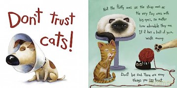 Don't Trust Cats: Life Lessons from Chip the Dog - Dev Petty [KSIĄŻKA]