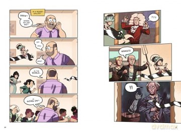 Doodleville #2: Art Attacks!: (A Graphic Novel) - Chad Sell [KSIĄŻKA]