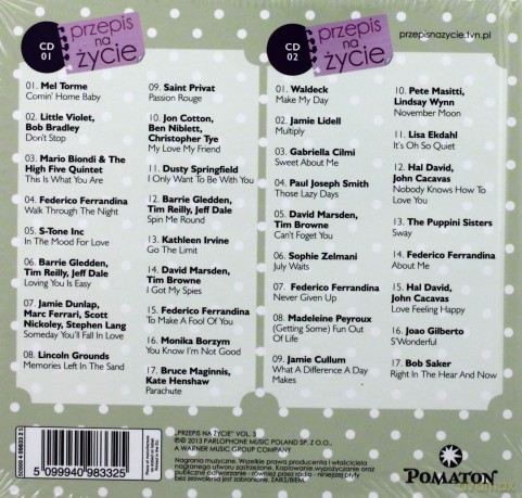 Przepis Na Życie Vol. 3 (digibook) soundtrack [CD]