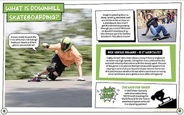 Downhill Skateboarding (Ultimate Adventure Sports): Volume 2 - Sally Warren [KSIĄŻKA]