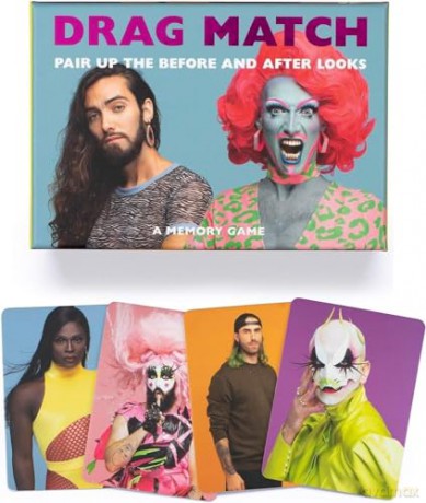 Drag Match: Pair Up the Before and After Looks - Greg Bailey [KSIĄŻKA]