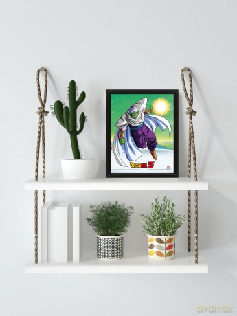 Dragon Ball Z 3D Lenticular Poster Framed (Piccolo Design) 29 cm x 24 cm Official Merchandise [KSIĄŻKA]
