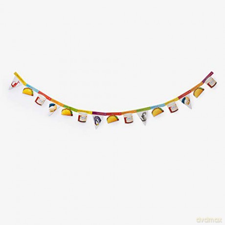 Dragons Love Tacos Party-in-a-Box: Includes Fold-Out Game, Banner, and 20 Sticker Sheets - Adam Rubin [KSIĄŻKA]