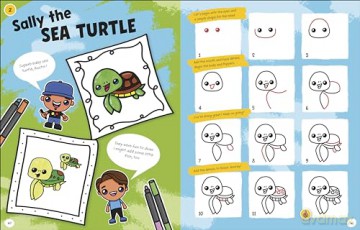Draw with Art for Kids Hub Animals (DK Bilingual Visual Dictionary) - Rob Jensen [KSIĄŻKA]
