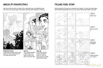 Draw Your Own Manga: Blank Comic Book (with 21 Different Templates) - Tuttle Studio [KSIĄŻKA]