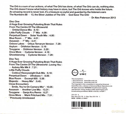 The Orb: The Orb - History Of The Future [2CD]