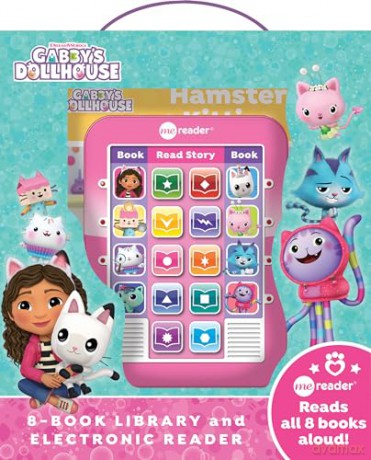 DreamWorks Gabby's Dollhouse: Me Reader 8-Book Library and Electronic Reader Sound Book Set - PI Kids - PI Kids [KSIĄŻKA]